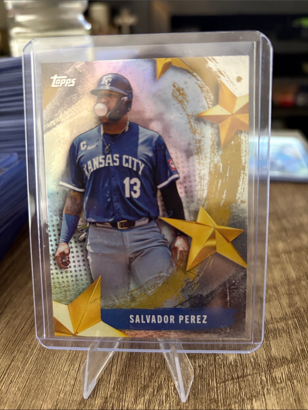 Topps Salvador Perez Baseball Card - Stars of MLB